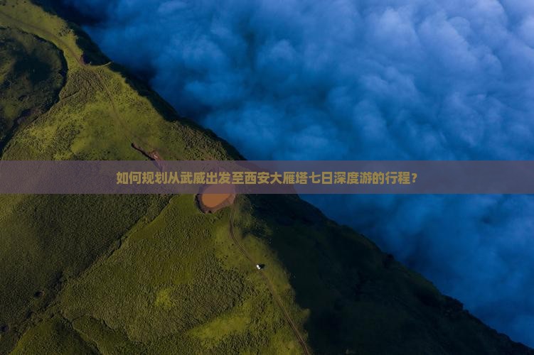 如何规划从武威出发至西安大雁塔七日深度游的行程？