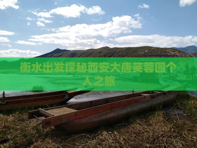 衡水出发探秘西安大唐芙蓉园个人之旅