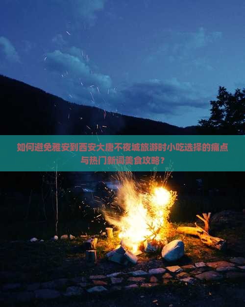 如何避免雅安到西安大唐不夜城旅游时小吃选择的痛点与热门新词美食攻略？