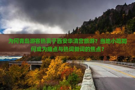 为何青岛游客热衷于西安华清宫旅游？当地小吃如何成为痛点与热词新词的焦点？