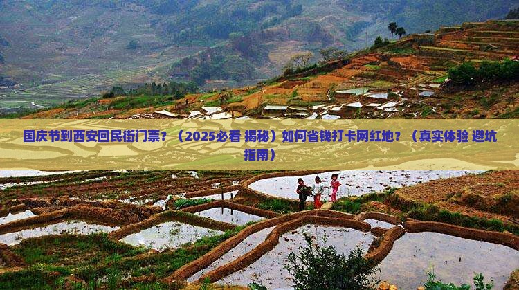 国庆节到西安回民街门票