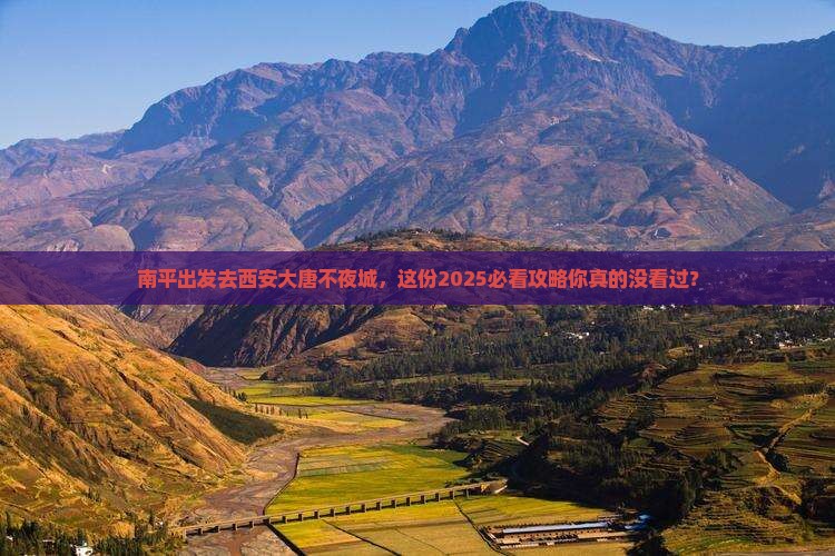 南平到西安大唐不夜城景点