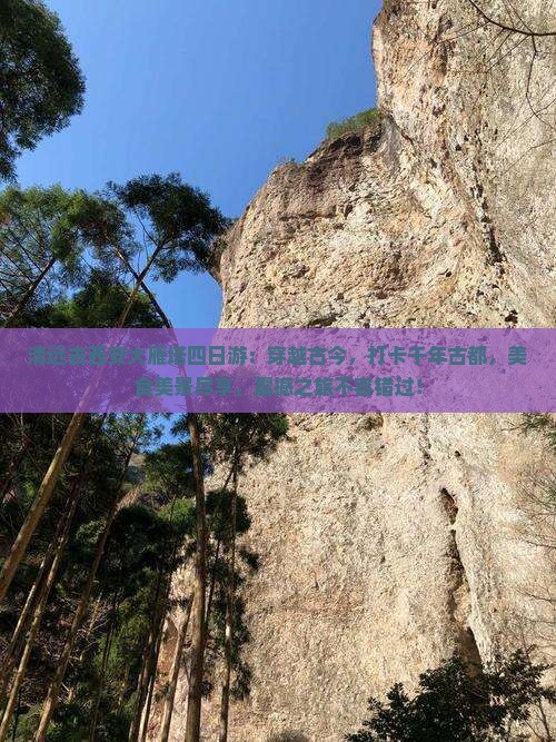 清远去西安大雁塔四日游