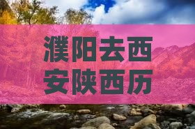 濮阳去西安陕西历史博物馆四日游攻略