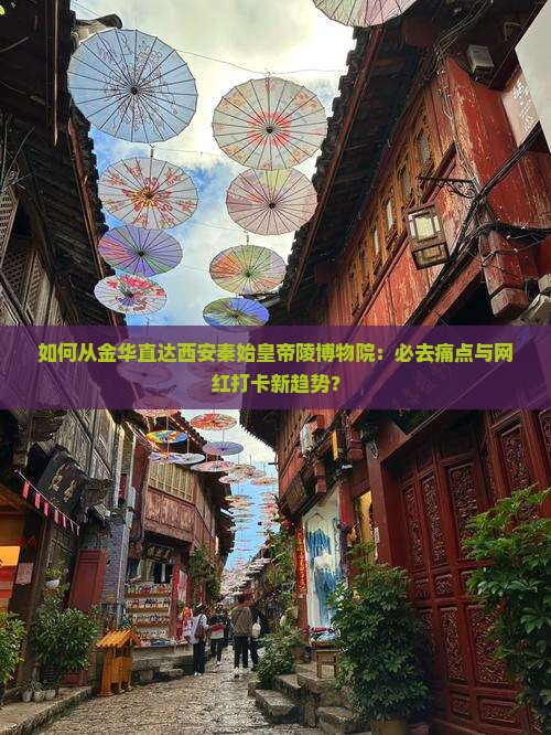 如何从金华直达西安秦始皇帝陵博物院：必去痛点与网红打卡新趋势？
