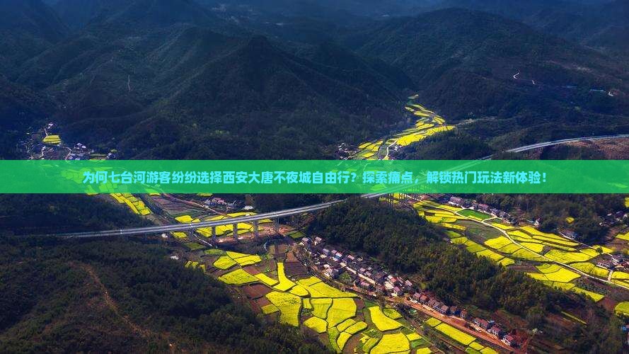 为何七台河游客纷纷选择西安大唐不夜城自由行？探索痛点，解锁热门玩法新体验！
