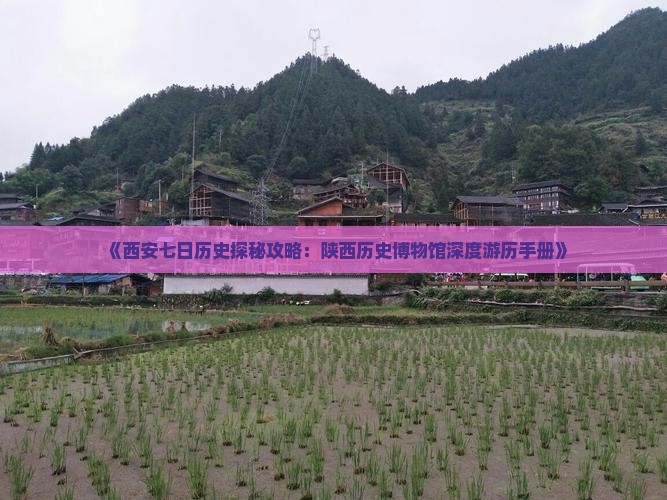 《西安七日历史探秘攻略：陕西历史博物馆深度游历手册》