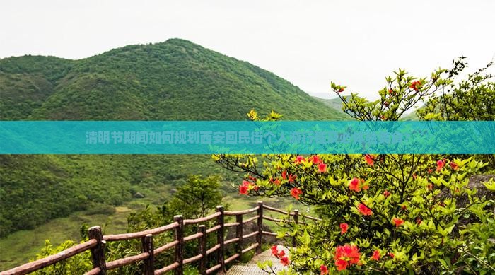 清明节期间如何规划西安回民街个人游行程及必体验美食？