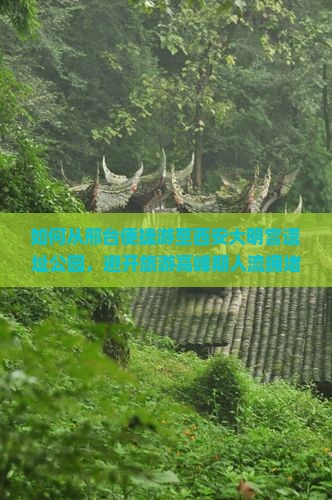 如何从邢台便捷游至西安大明宫遗址公园，避开旅游高峰期人流拥堵？