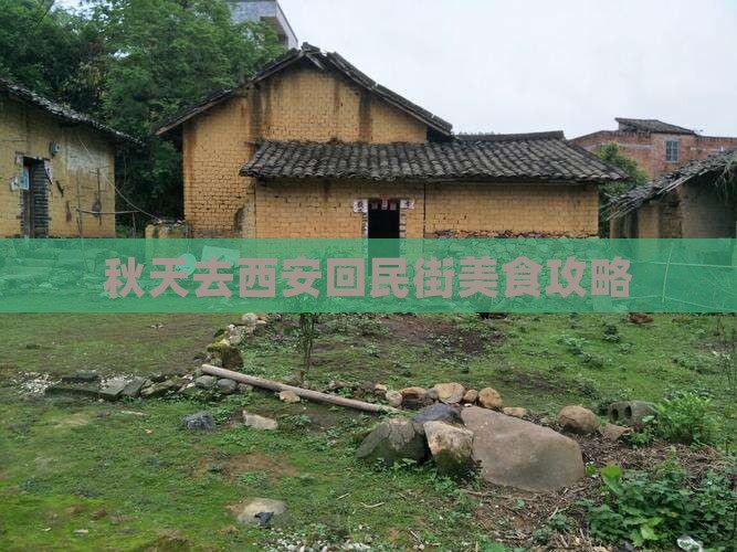 秋天去西安回民街美食攻略
