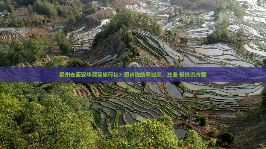 福州去西安华清宫旅行社？想省钱的看过来，攻略+低价游方案