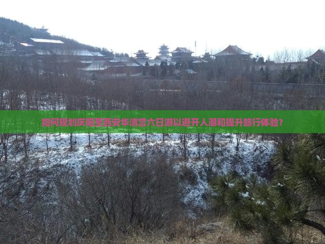 如何规划庆阳至西安华清宫六日游以避开人潮和提升旅行体验？
