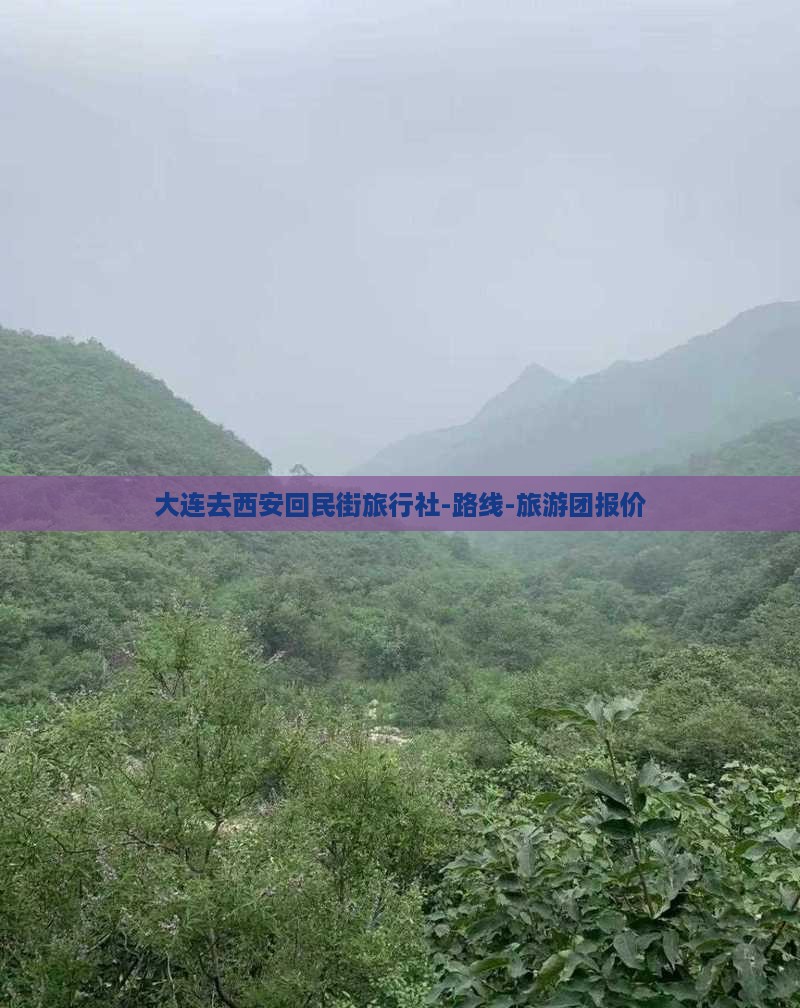 大连去西安回民街旅行社-路线-旅游团报价