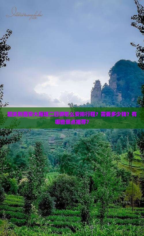 韶关到西安大雁塔二日游怎么安排行程？需要多少钱？有哪些景点推荐？