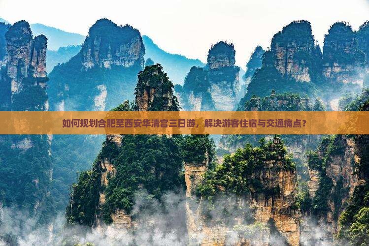 如何规划合肥至西安华清宫三日游，解决游客住宿与交通痛点？