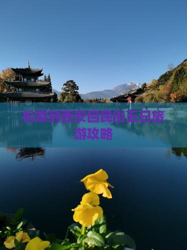 松原到西安回民街五日旅游攻略