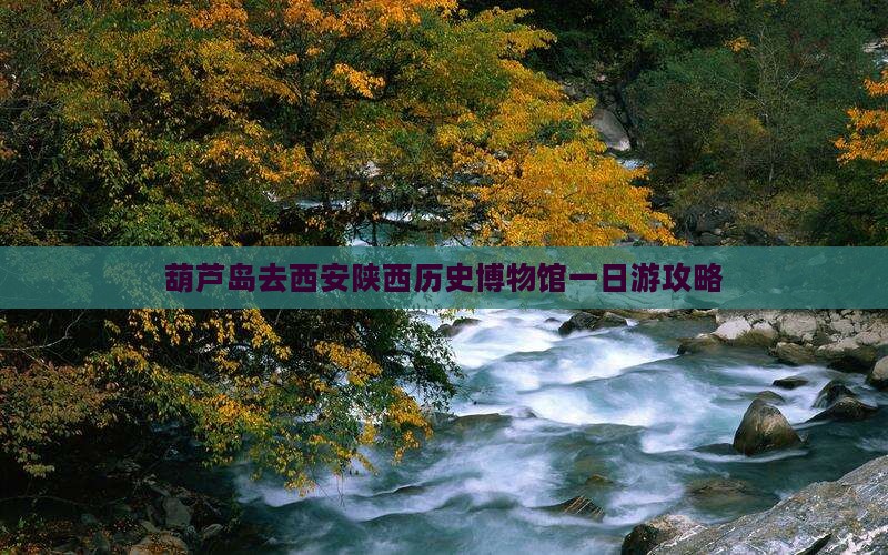 葫芦岛去西安陕西历史博物馆一日游攻略