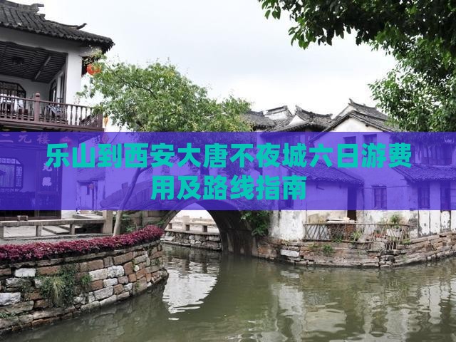 乐山到西安大唐不夜城六日游费用及路线指南