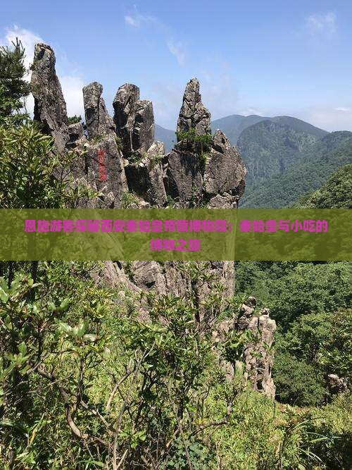 恩施游客探秘西安秦始皇帝陵博物院：秦始皇与小吃的博物之旅