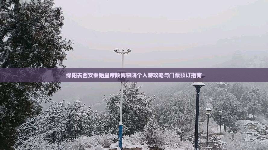 绵阳去西安秦始皇帝陵博物院个人游攻略与门票预订指南