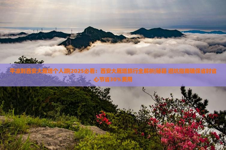 平凉到西安大雁塔个人游