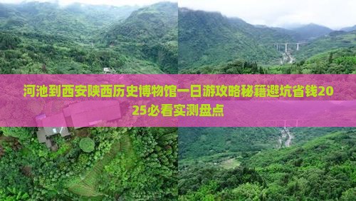 河池到西安陕西历史博物馆一日游