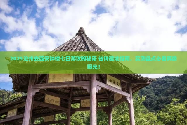 沧州去西安钟楼七日游
