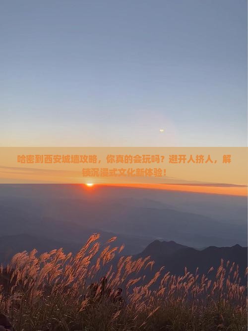 哈密到西安城墙攻略