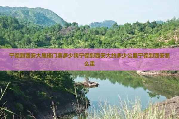 宁德到西安大雁塔门票多少钱宁德到西安大约多少公里宁德到西安怎么走