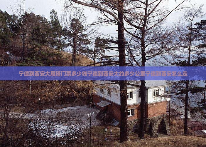 宁德到西安大雁塔门票多少钱宁德到西安大约多少公里宁德到西安怎么走