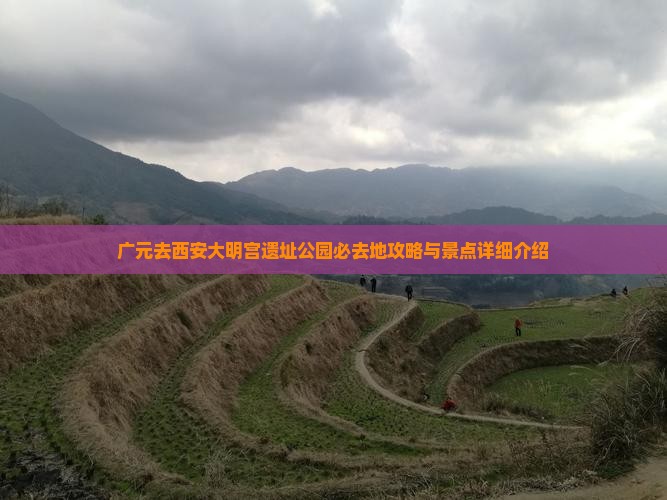 广元去西安大明宫遗址公园必去地攻略与景点详细介绍