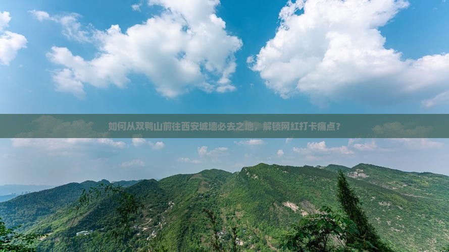 如何从双鸭山前往西安城墙必去之地，解锁网红打卡痛点？