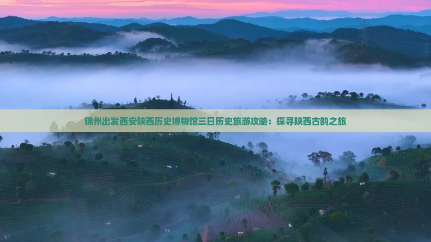 锦州出发西安陕西历史博物馆三日历史旅游攻略：探寻陕西古韵之旅