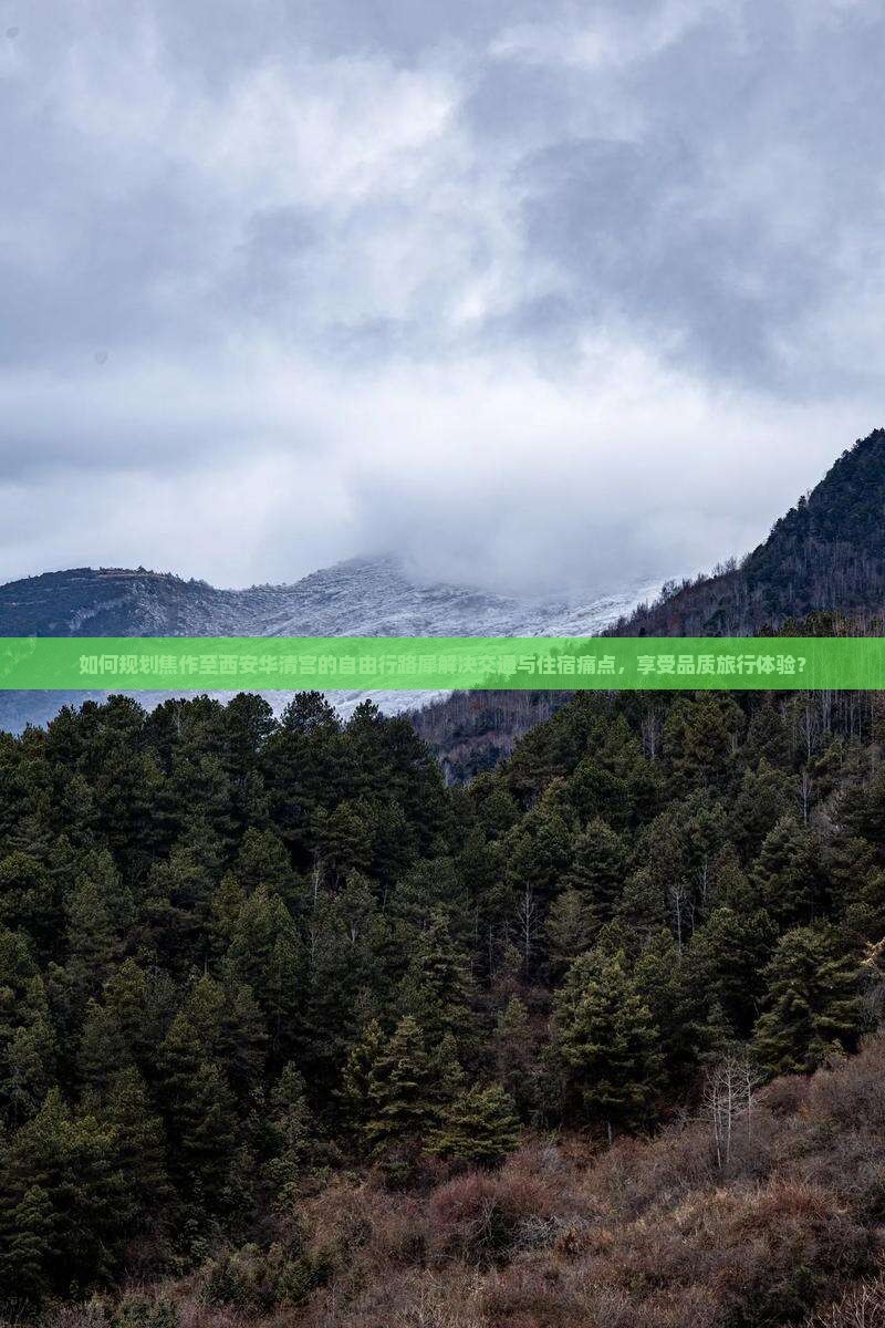 如何规划焦作至西安华清宫的自由行路犀解决交通与住宿痛点，享受品质旅行体验？