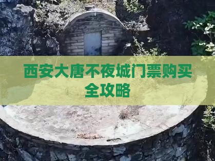 西安大唐不夜城门票购买全攻略
