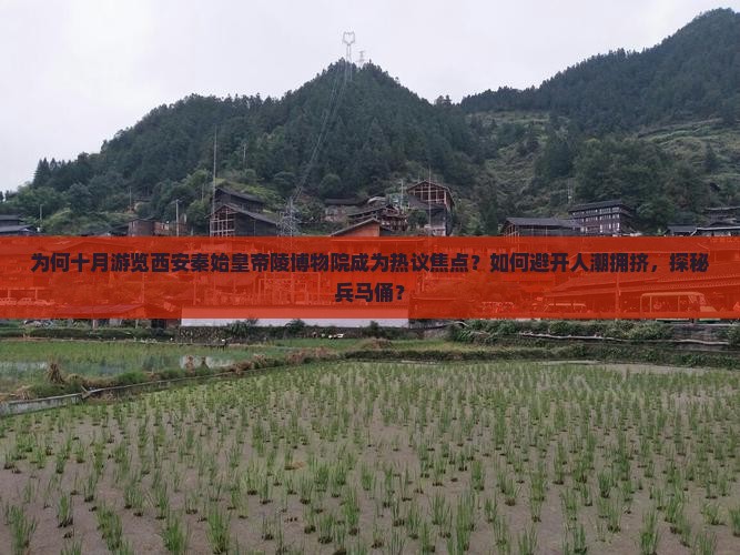 为何十月游览西安秦始皇帝陵博物院成为热议焦点？如何避开人潮拥挤，探秘兵马俑？
