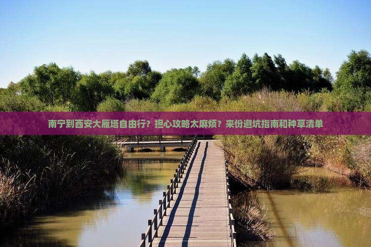 南宁到西安大雁塔自由行？担心攻略太麻烦？来份避坑指南和种草清单