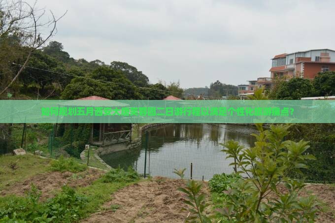 如何规划五月西安大唐芙蓉园二日游行程以满足个性化旅游痛点？