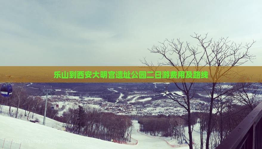 乐山到西安大明宫遗址公园二日游费用及路线