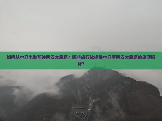 如何从中卫出发前往西安大雁塔？哪些旅行社提供中卫至西安大雁塔的旅游服务？