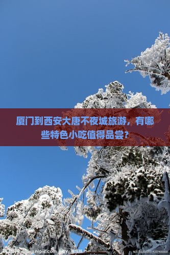 厦门到西安大唐不夜城旅游，有哪些特色小吃值得品尝？