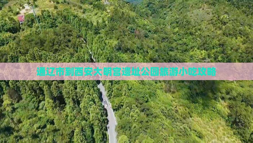 通辽市到西安大明宫遗址公园旅游小吃攻略