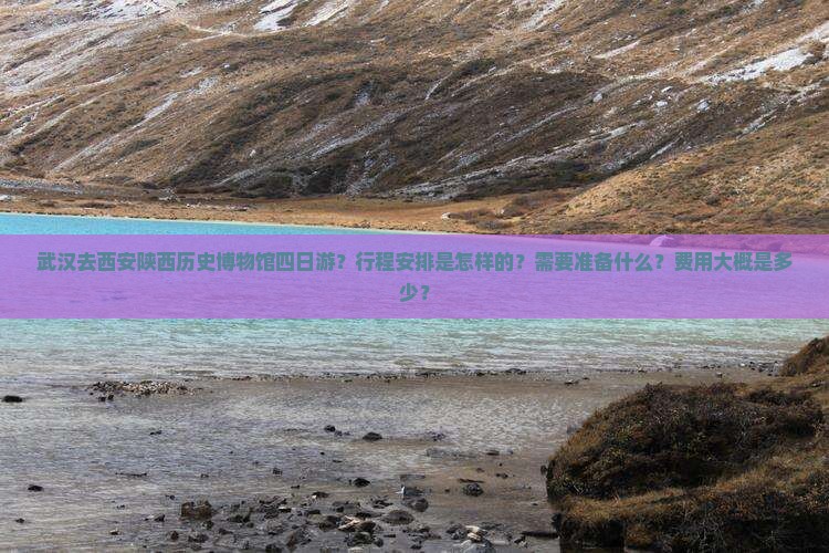 武汉去西安陕西历史博物馆四日游？行程安排是怎样的？需要准备什么？费用大概是多少？