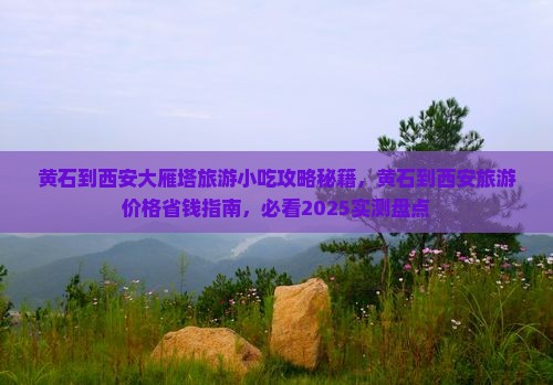 黄石到西安大雁塔旅游小吃