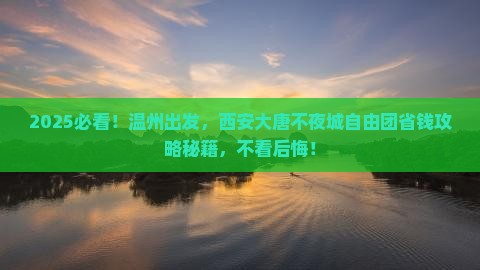温州去西安大唐不夜城自由团