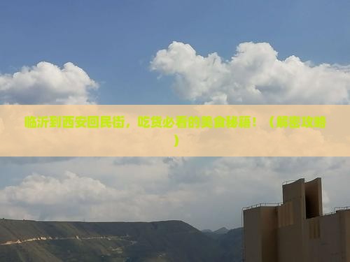 临沂到西安回民街旅游小吃