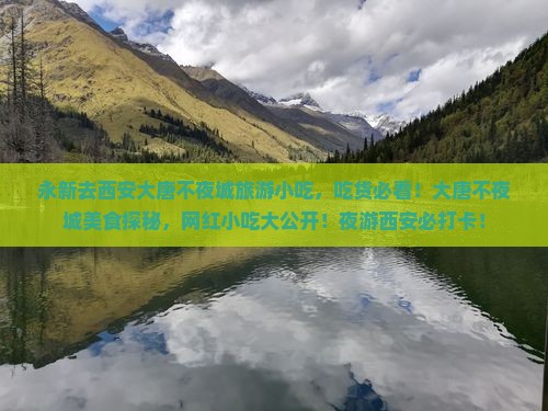 永新去西安大唐不夜城旅游小吃