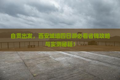 自贡到西安城墙四日游