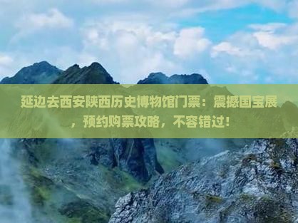 延边去西安陕西历史博物馆门票 延边去西安陕西历史博物馆门票