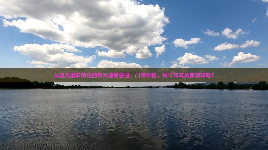 从遵义出发前往西安大唐芙蓉园，门票价格、预订方式及旅游攻略？